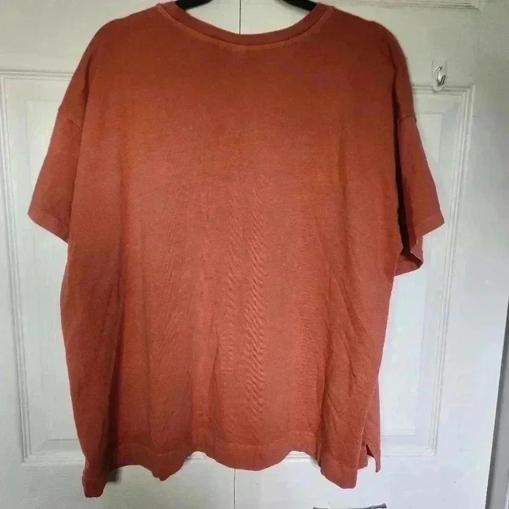 Old Navy Plus Size Vintage Crew-Neck T-Shirt in Color: Spice Level  - Size 2x - Picture 15 of 15